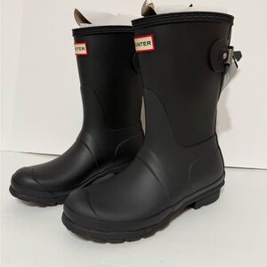 HUNTER Original Short Adjustable Rain Boot - Women's 6 NWT